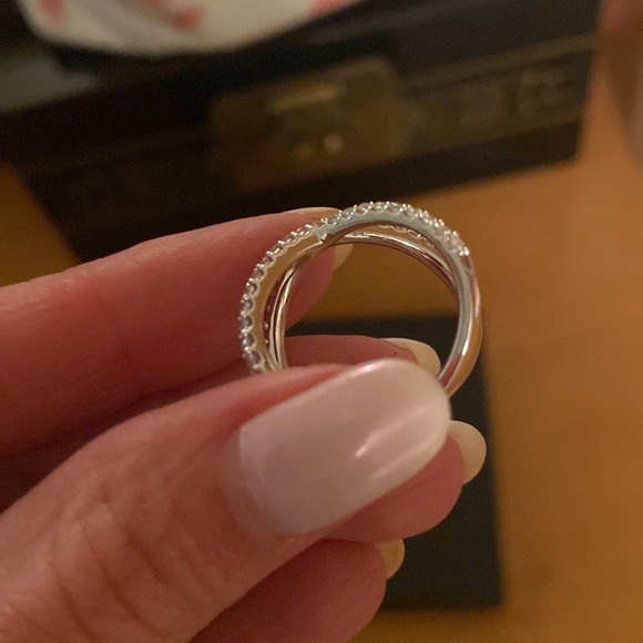 Nadri Sterling silver cubic zirconia ring - Picture 4 of 4